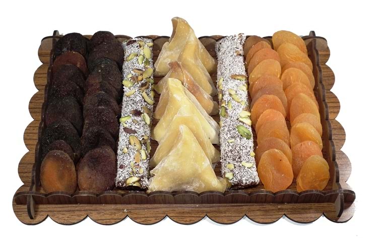 KARIŞIK DİKDÖRTGEN SEPET (1.6KG)